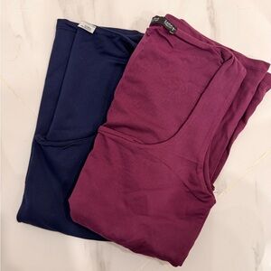 Kids Comfy tank tops in Navy and Burgundy